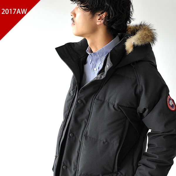 2017秋冬新作 CANADA GOOSE カナダグース EMORY PARKA エモリーパーカー ファーフード ダウンジャケット 2580M メンズ