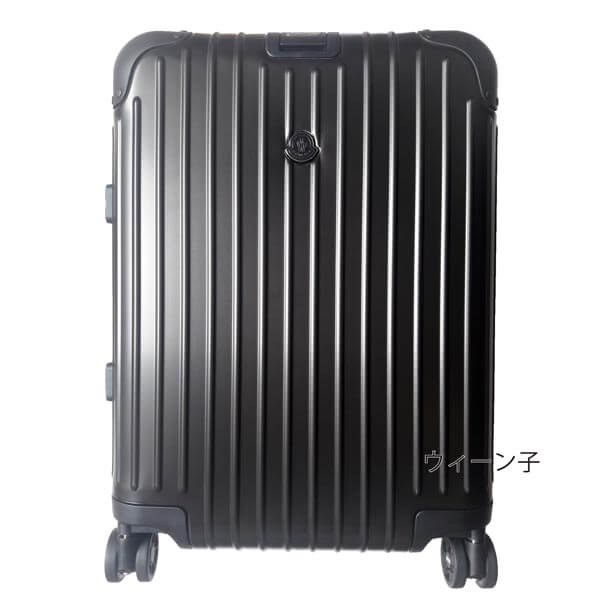 RIMOWA×MONCLER★TOPAS STEALTH限定IATAトロリー55㌢34㍑4輪