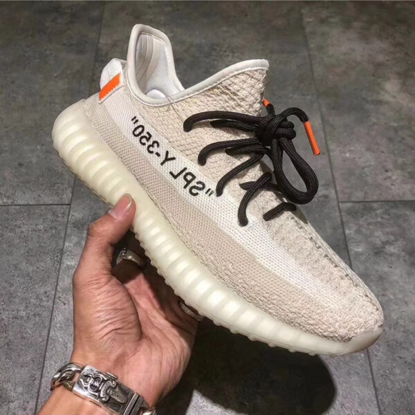 人気新作 イージーブースト350 偽物 OFF-WHITE x アディダス Originals YEEZY BOOST 350 V2 スニーカー ash1762