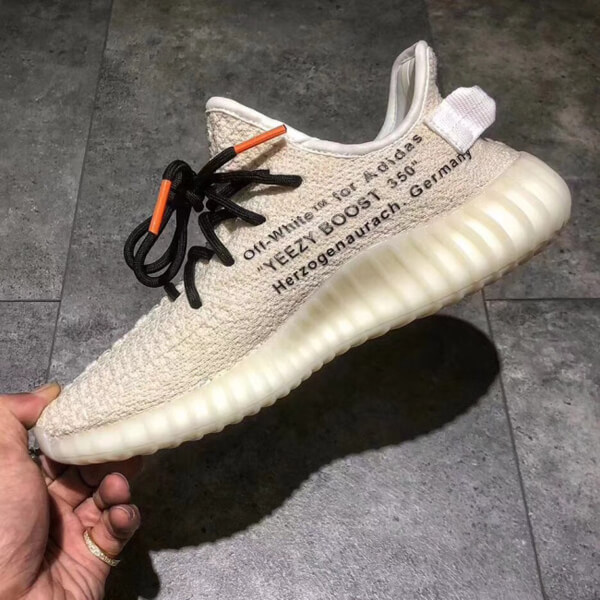 人気新作 イージーブースト350 偽物 OFF-WHITE x アディダス Originals YEEZY BOOST 350 V2 スニーカー ash1762