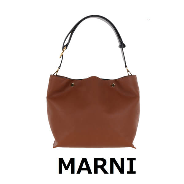 2018人気新作 MARNI★マルニコピー レザー ショッピングバッグ