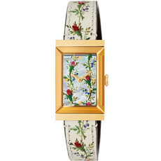 グッチ G-Timeless Floral Diall YA147407