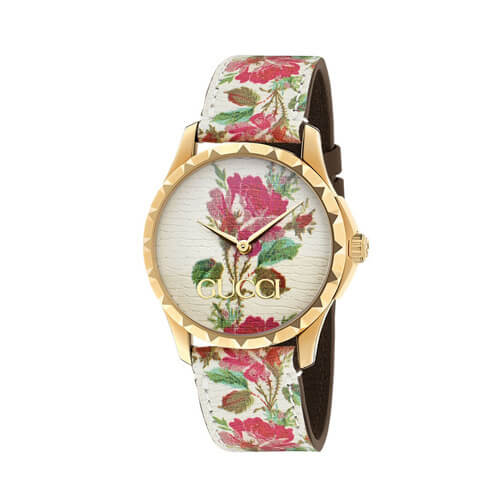 グッチ G-Timeless Flowers Dial YA1264084