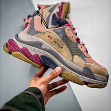 バレンシアガ Triple S "ピンクグレー" 534162W09OG