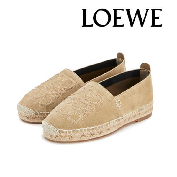 【ロエベ】ロエベ シューズ 偽物☆anagram espadrille アナグラムエスパドリーユ 453.10.344/5/6/7