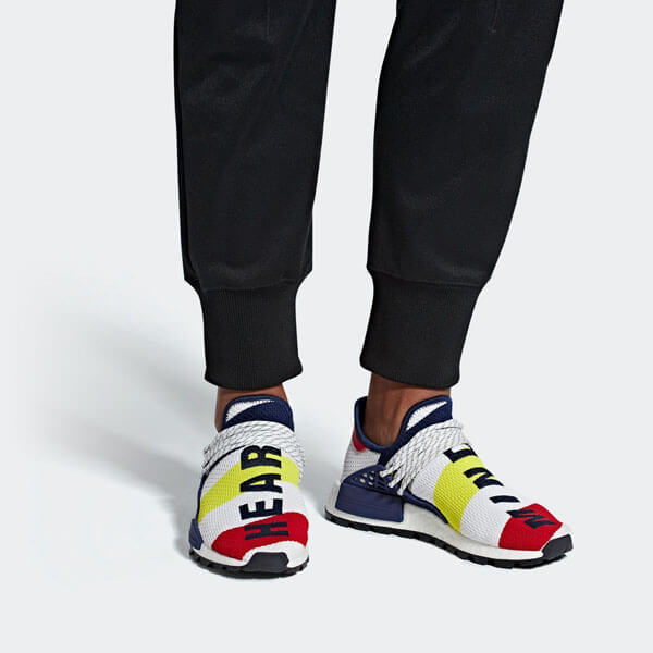 【アディダス】超限定☆ Pharrell × BBC HU NMD "MULTI COLOR"