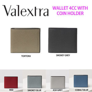 ★刻印OK★日本未入荷☆Valextraヴァレクストラ☆コインホルダーウォレット♪SGNL0055044L99WF99-RB