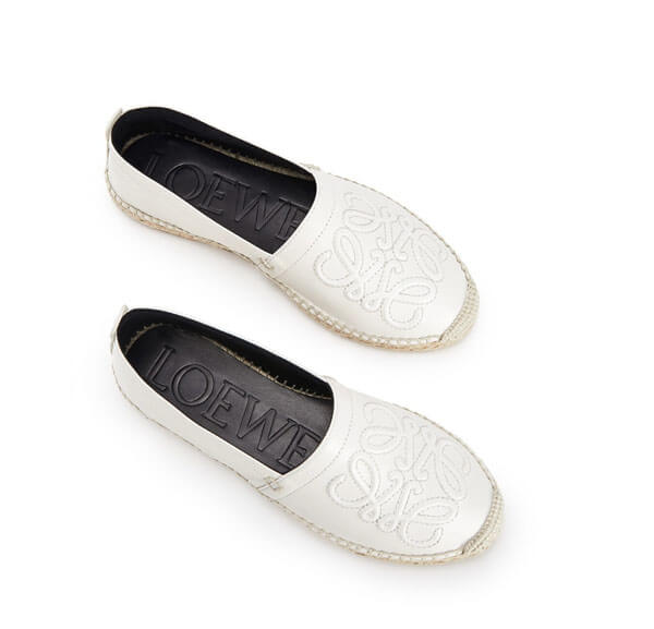 20/21★ロエベ★ロエベ Anagram Espadrille フラットシューズ453.10.346