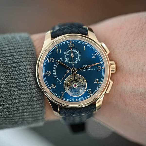 2020新作 IWC　ポルトギーゼ・トゥールビヨン レトログラード・クロノグラフ IW394005