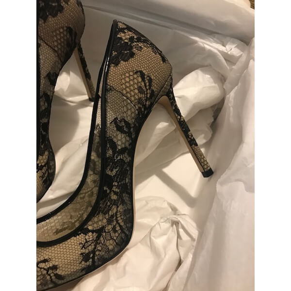 セールで即発送 Jimmy Choo 偽物 ゴージャスで探してたRomyLace100