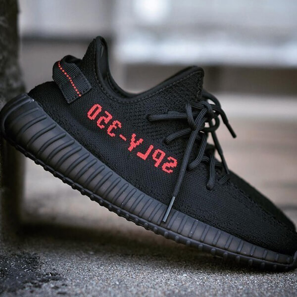 新色☆希少【アディダス】激レア Kanye West コラボ Yeezy Boost 350 V2 Bred コピー