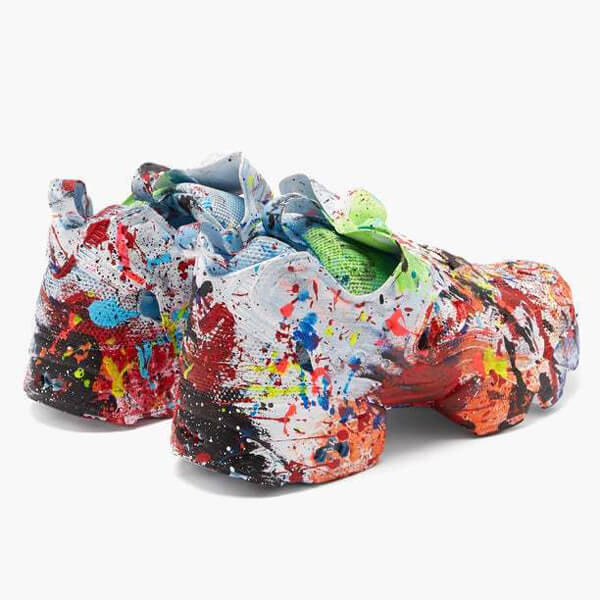 ヴェトモン x Reebok Instapump Fury スニーカー 偽物