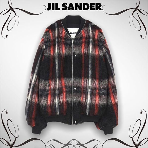 可愛いチェック！【JIL SANDER コピー】ボンバージャケット