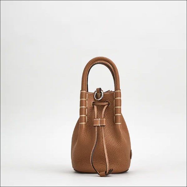 トッズ☆BUCKET BAG MICRO☆マイクロレザーバケット偽物 XAWAOZ62301RORB015