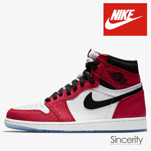 ナイキ555088-602 AIR JORDAN 1 RETRO HIGH OG SPIDER-MAN / 9.0