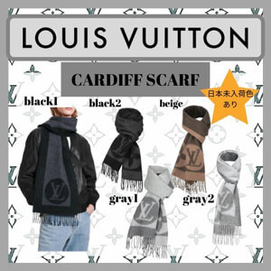 【日本未入荷色】​ルイヴィトン マフラー 偽物 ☆CARDIFF SCARF☆DHL送料込