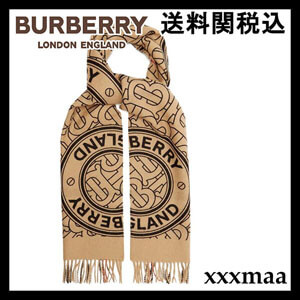 BURBERRY*バーバリー  リバーシブル カシミアスカーフ