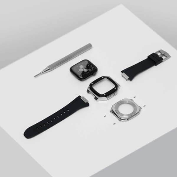 【ゴールデンコンセプト コピー】 Apple Watch ケース - SP44 - Silver