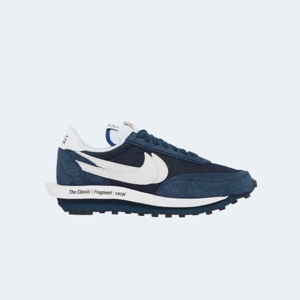 大人気 FRAGMENT × SACAI × NIKE LDWAFFLE スニーカー 偽物 2色 BLUE & GREY DH2684