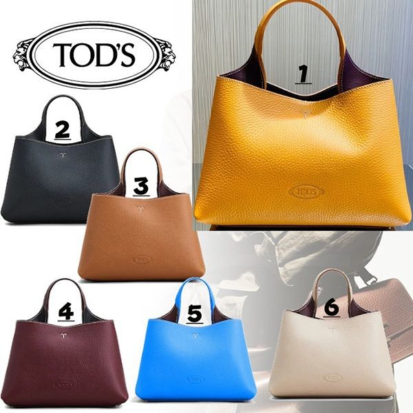 人気モデル【TODS】ハンドバッグ 偽物 レザー バッグ マイクロ 6色★送料込★