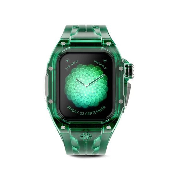 ゴールデンコンセプト 偽物 Apple Watch Case RSTR45 SAPPHIRE GREEN